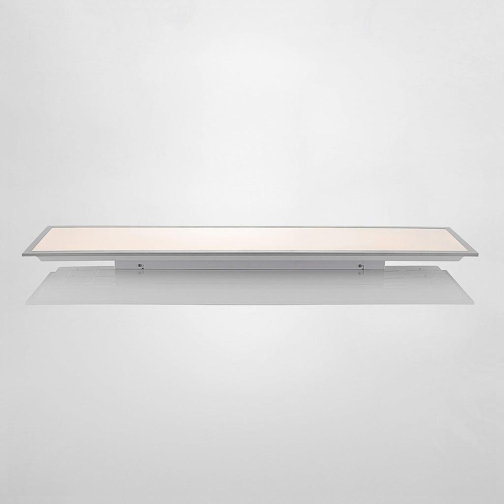 LED-panel Stenley CCT dimbar 120x30 cm nærbilde av lys