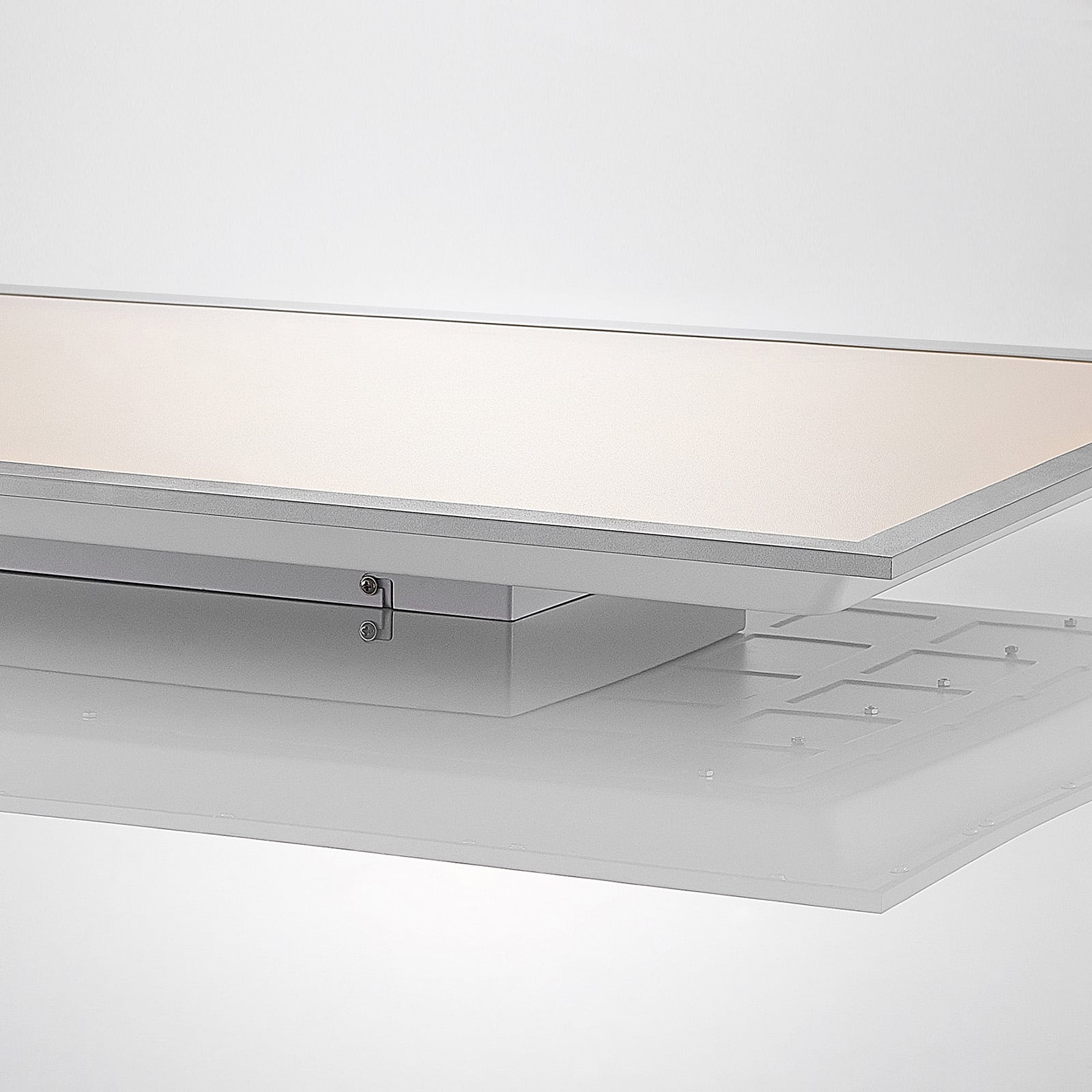 LED-panel Stenley dimbar CCT 120x60 cm 50W sølv sideprofil