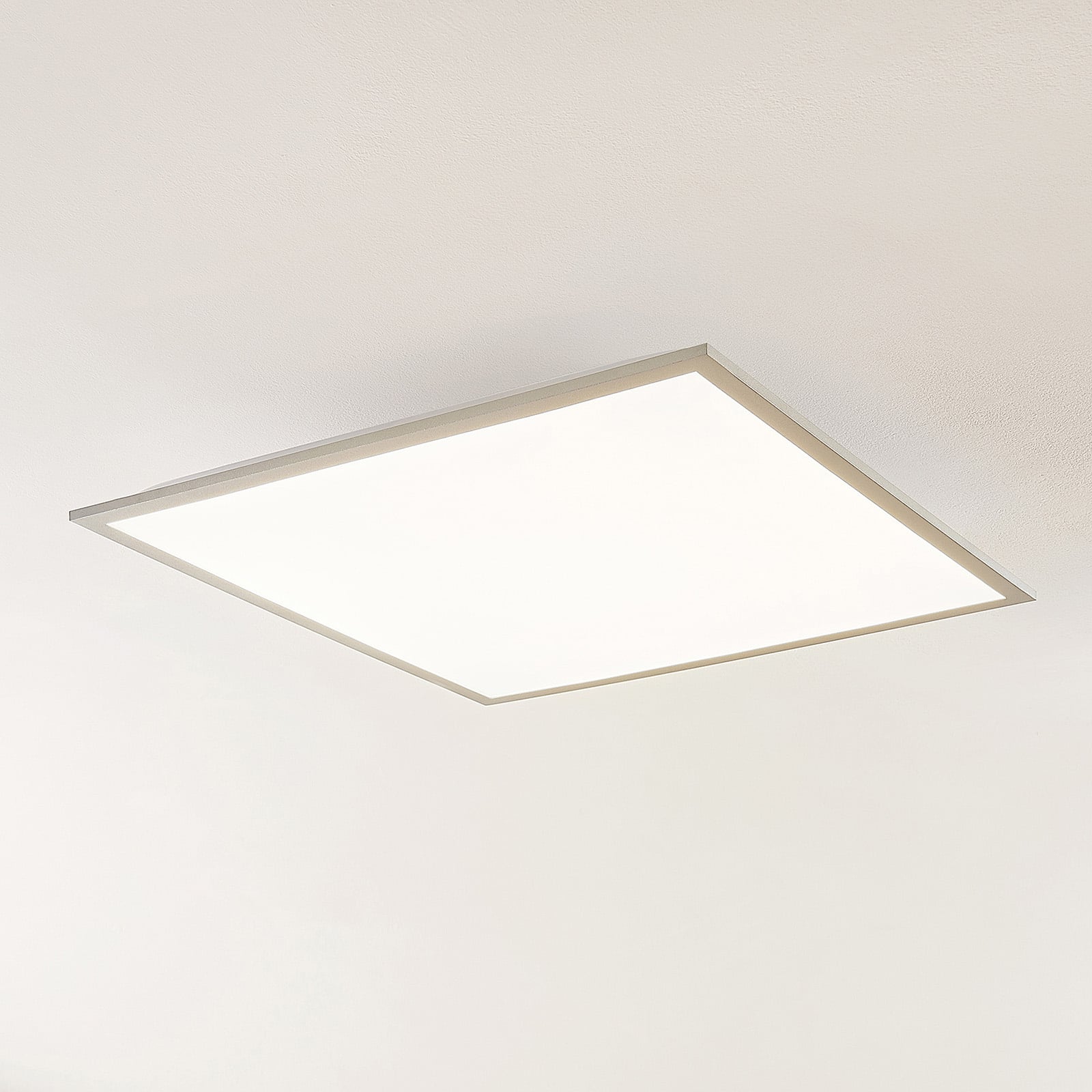 LED-panel Stenley sølv aluminium 60x60 cm bakside
