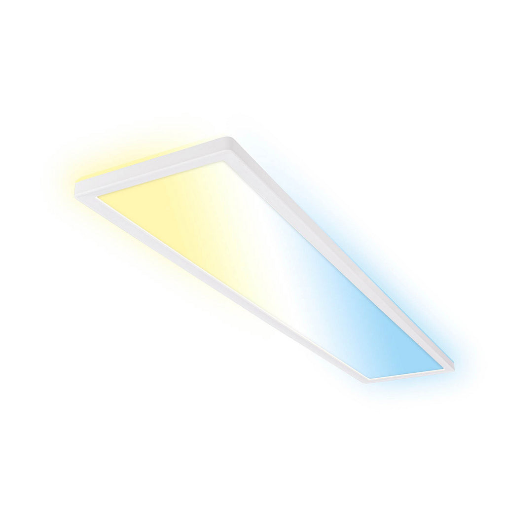 LED panel Tava CCT dimbar hvit 98x20 cm 36W montert i tak