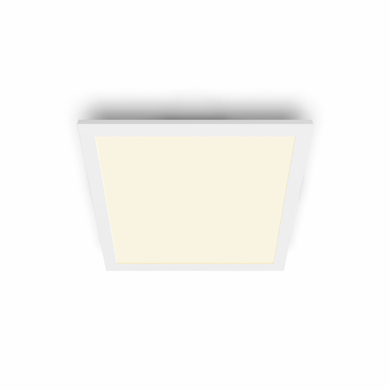 LED-panel Touch 32,8x32,8 cm hvit 2700K dimbar Philips forfra