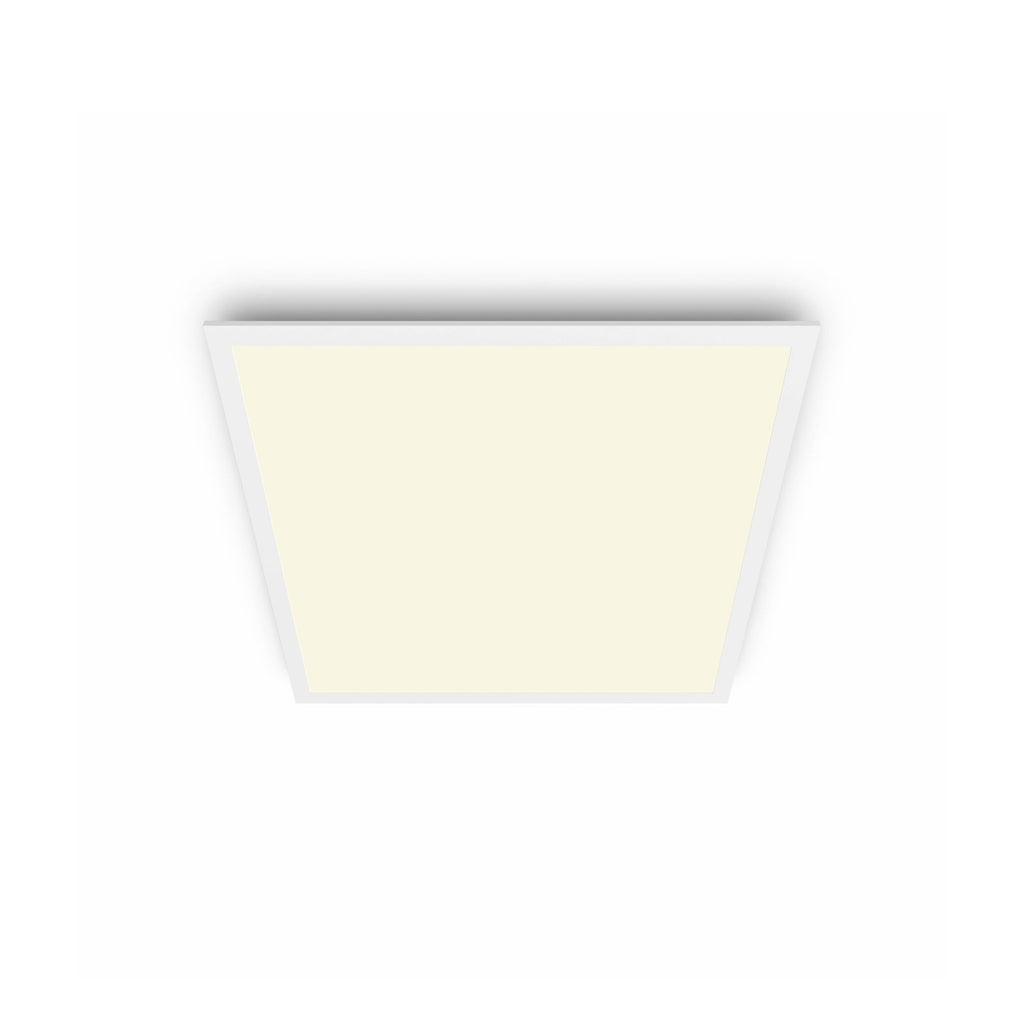 LED-panel Touch dimbar 62,8x62,8 cm 36W varmhvit hvit Philips forfra