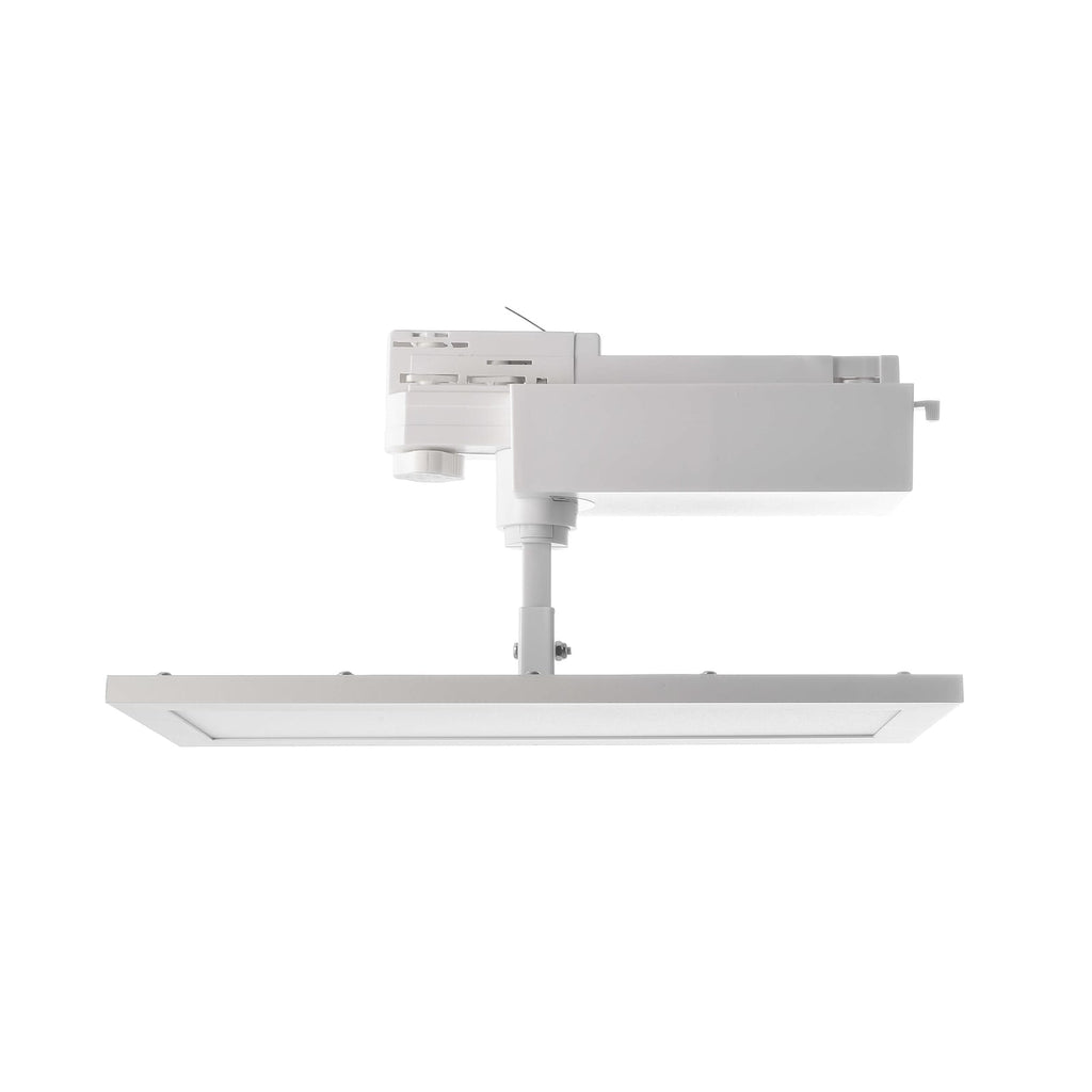 LED-panel TRACK LIGHT 3-fase hvit 30x11 cm detalj