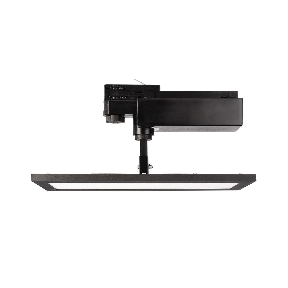 Detalj av LED-panel TRACK LIGHT 3-fase svart 30x11 cm