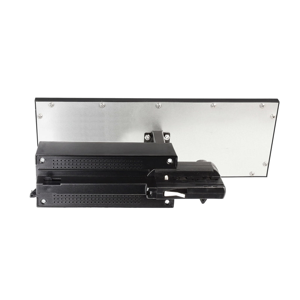 Nærbilde av LED-panel TRACK LIGHT 3-fase svart 30x11 cm