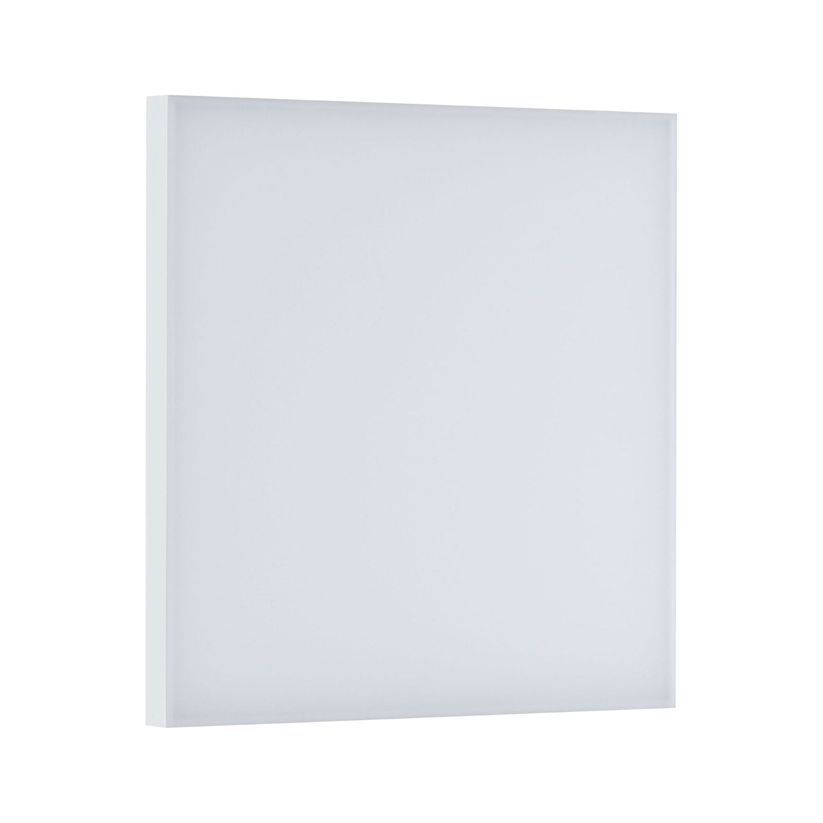 Bakside av LED-panel Velora 30x30 cm varmhvit matt hvit