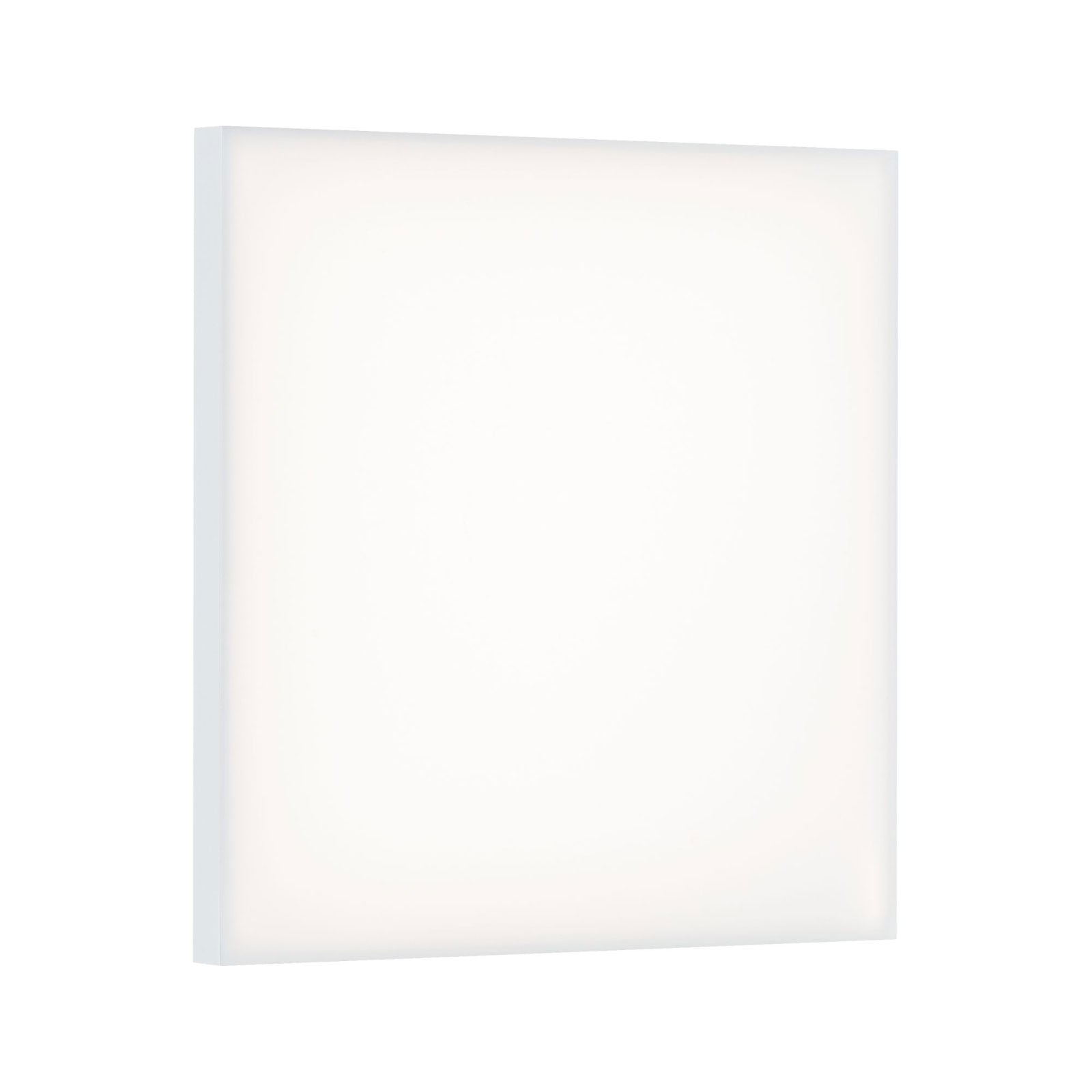 LED-panel Velora 30x30 cm varmhvit matt hvit forfra