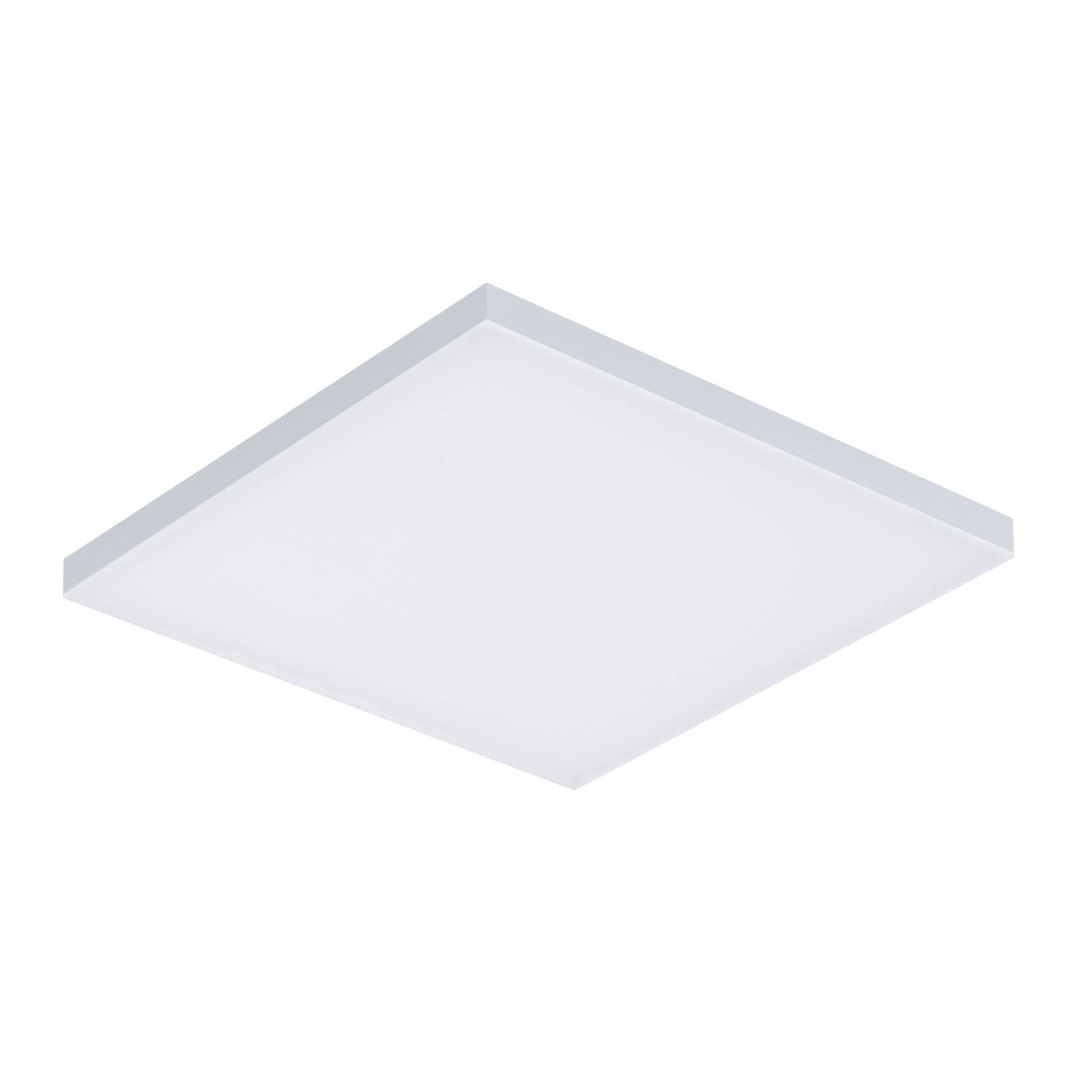 LED-panel Velora montert i tak 30x30 cm varmhvit matt hvit