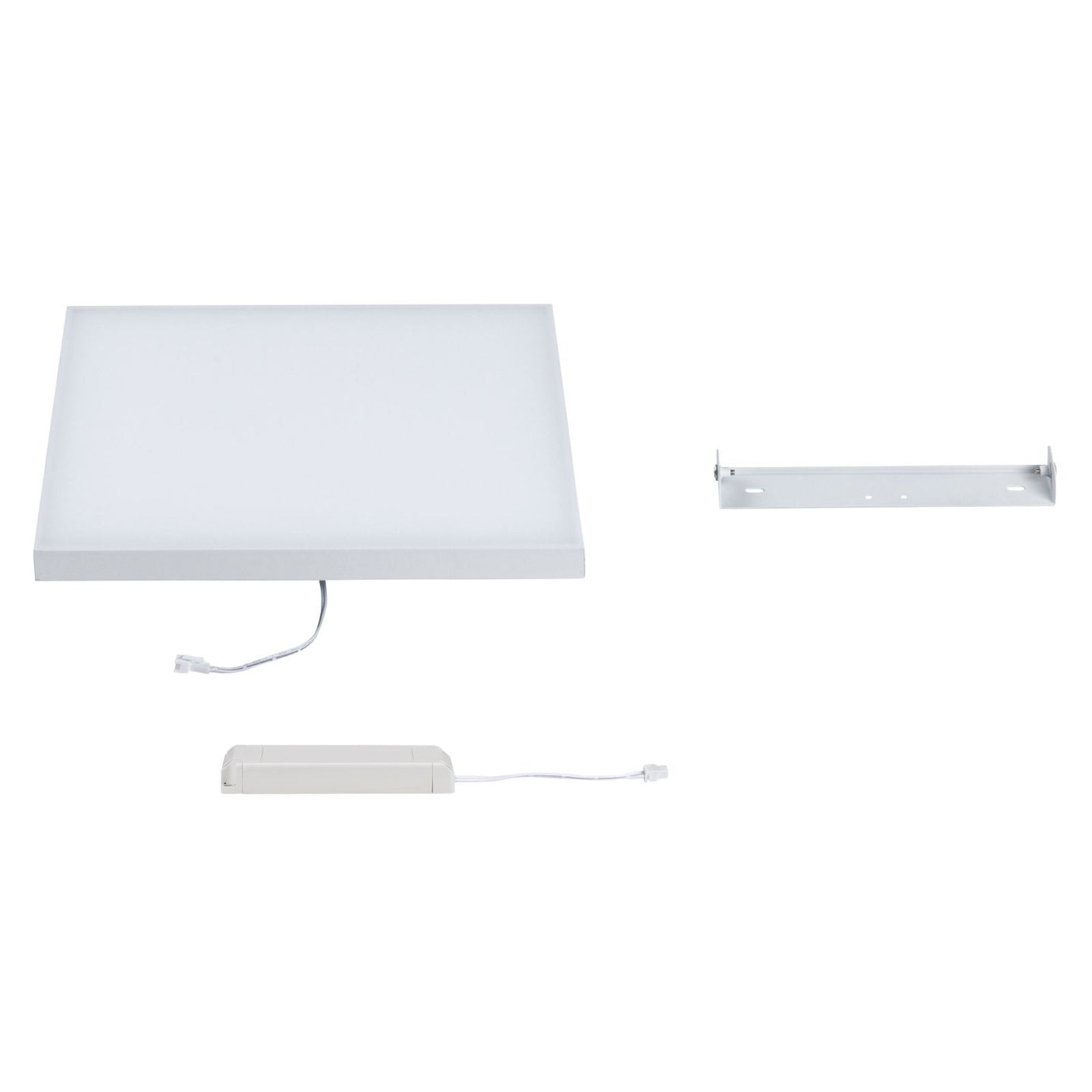 LED-panel Velora dimbar 29,5x29,5 cm 17W varmhvit monteringsdetalj