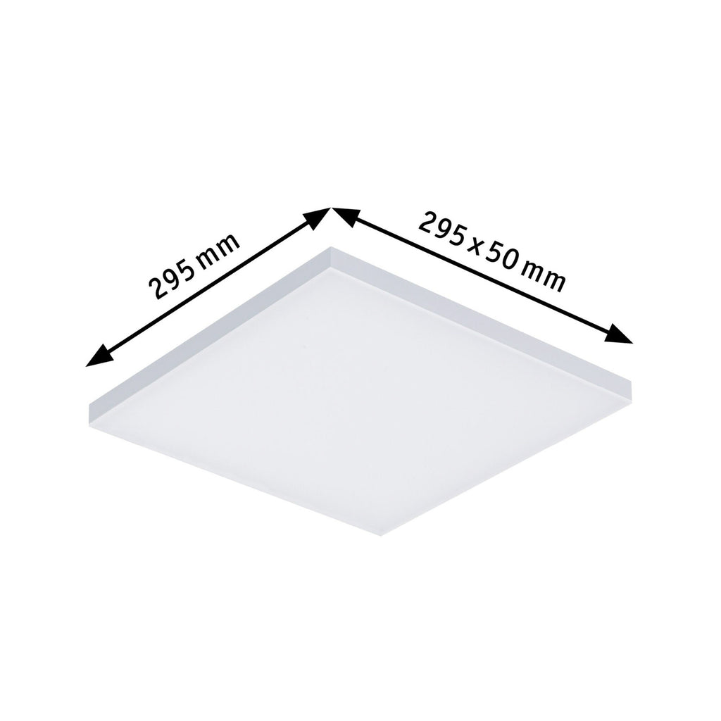 LED-panel Velora dimbar 29,5x29,5 cm 17W varmhvit installasjon