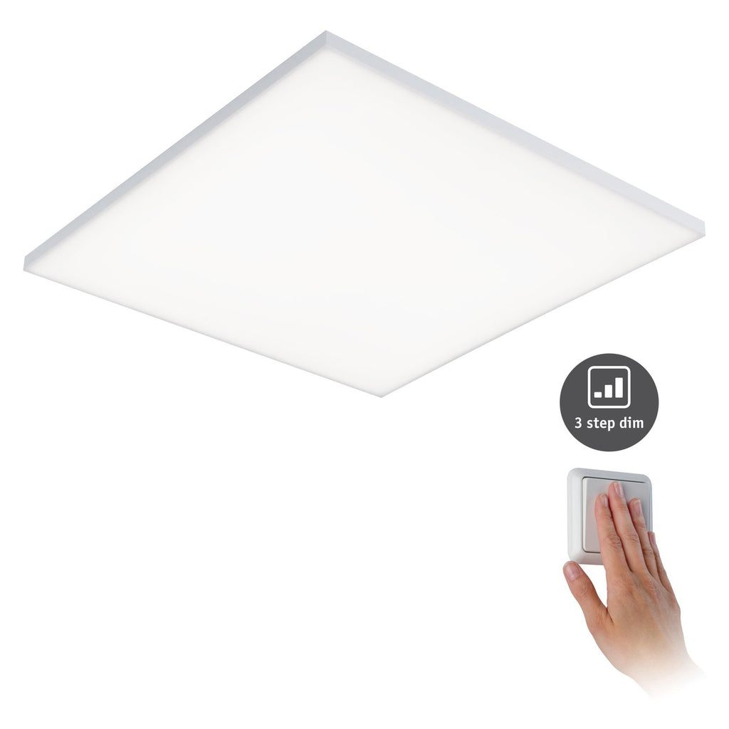 Detalj av LED-panel Velora dimbar 59,5x59,5 cm varmhvit Paulmann