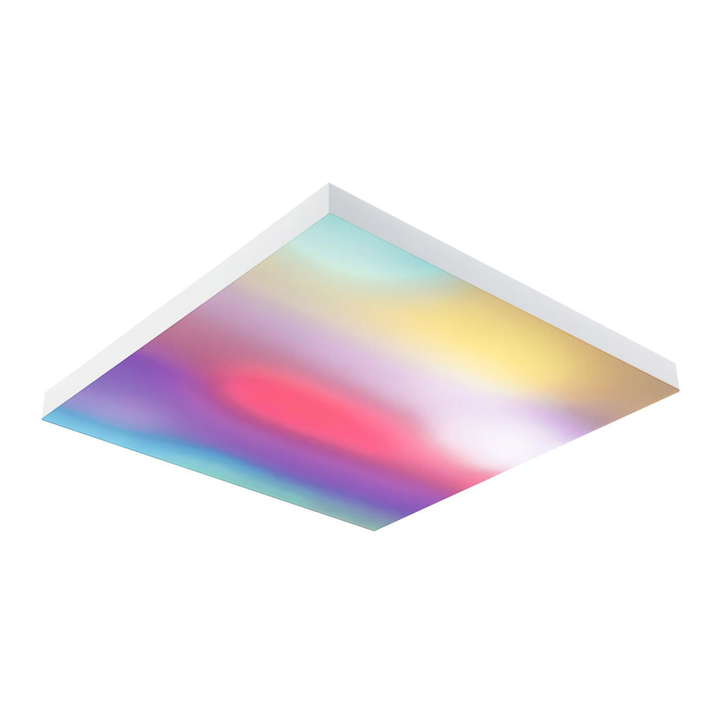 Montert LED-panel Velora Rainbow 45x45 cm RGBW dimbar med fjernkontroll i tak