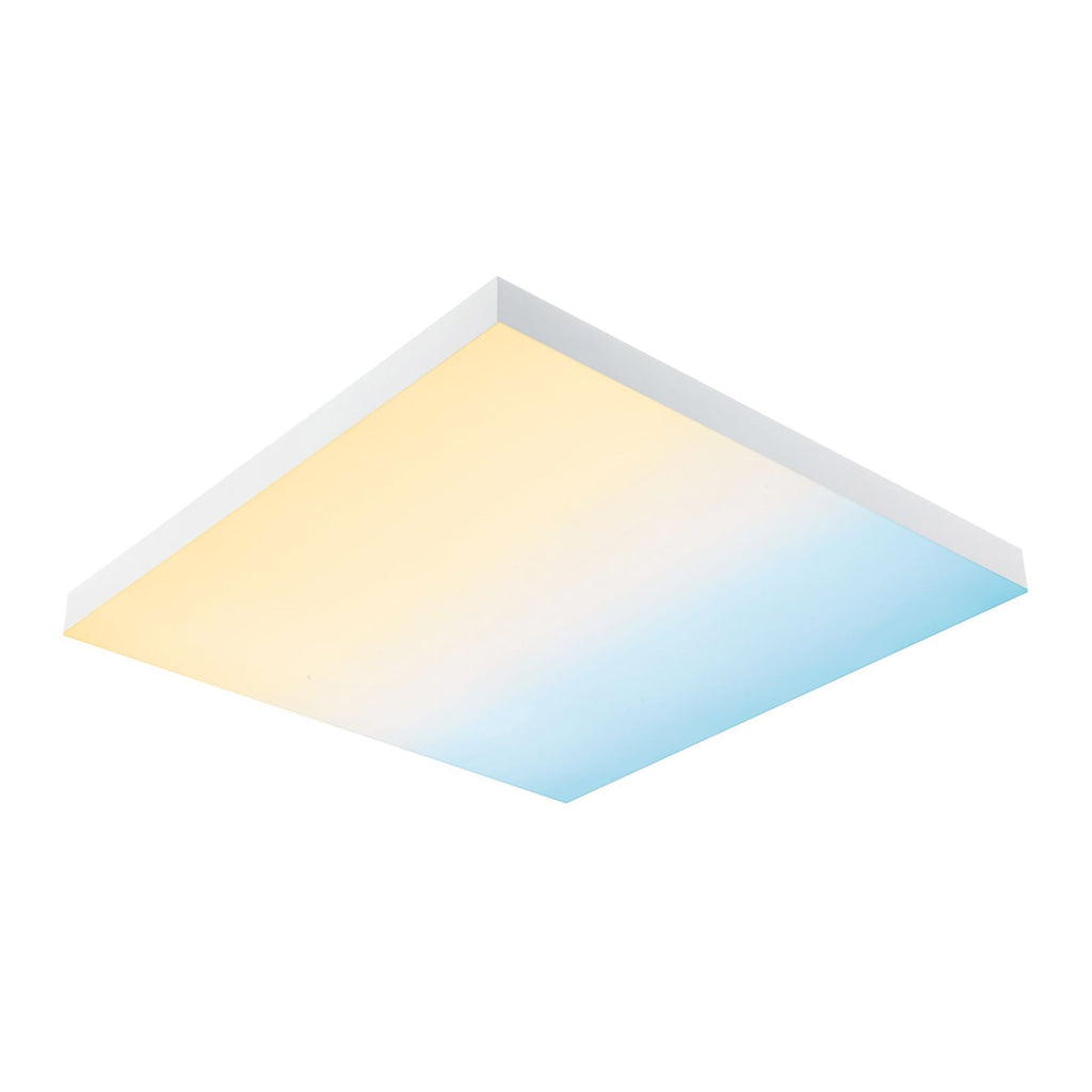 Nærbilde av LED-panel Velora Rainbow 45x45 cm RGBW dimbar med fjernkontroll lys