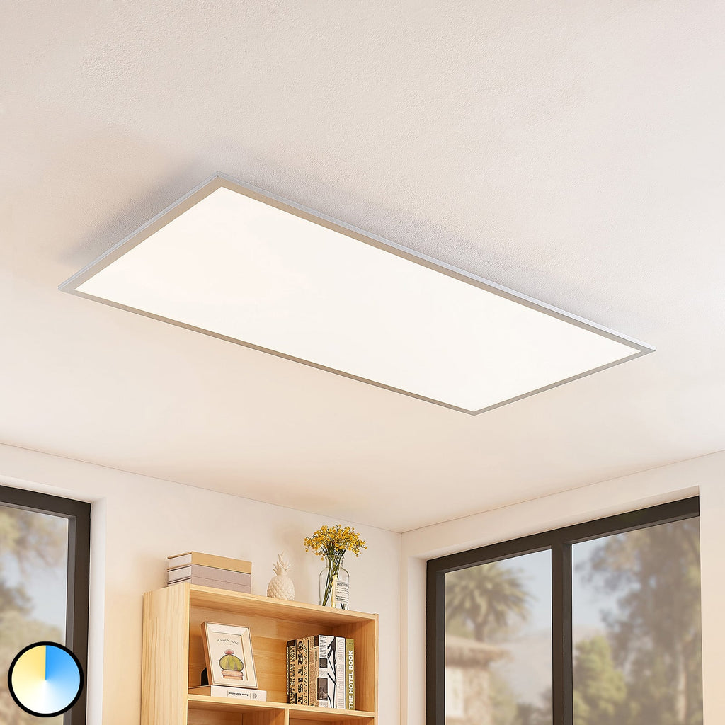 LED-panel Zento dimbar CCT 120x60 cm med fjernkontroll forfra