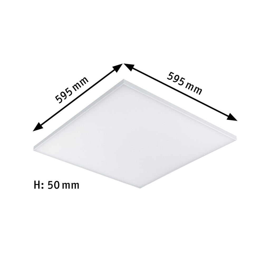 LED-panel Zigbee dimbar hvit 59,5x59,5 cm 19,5W CCT - Paulmann