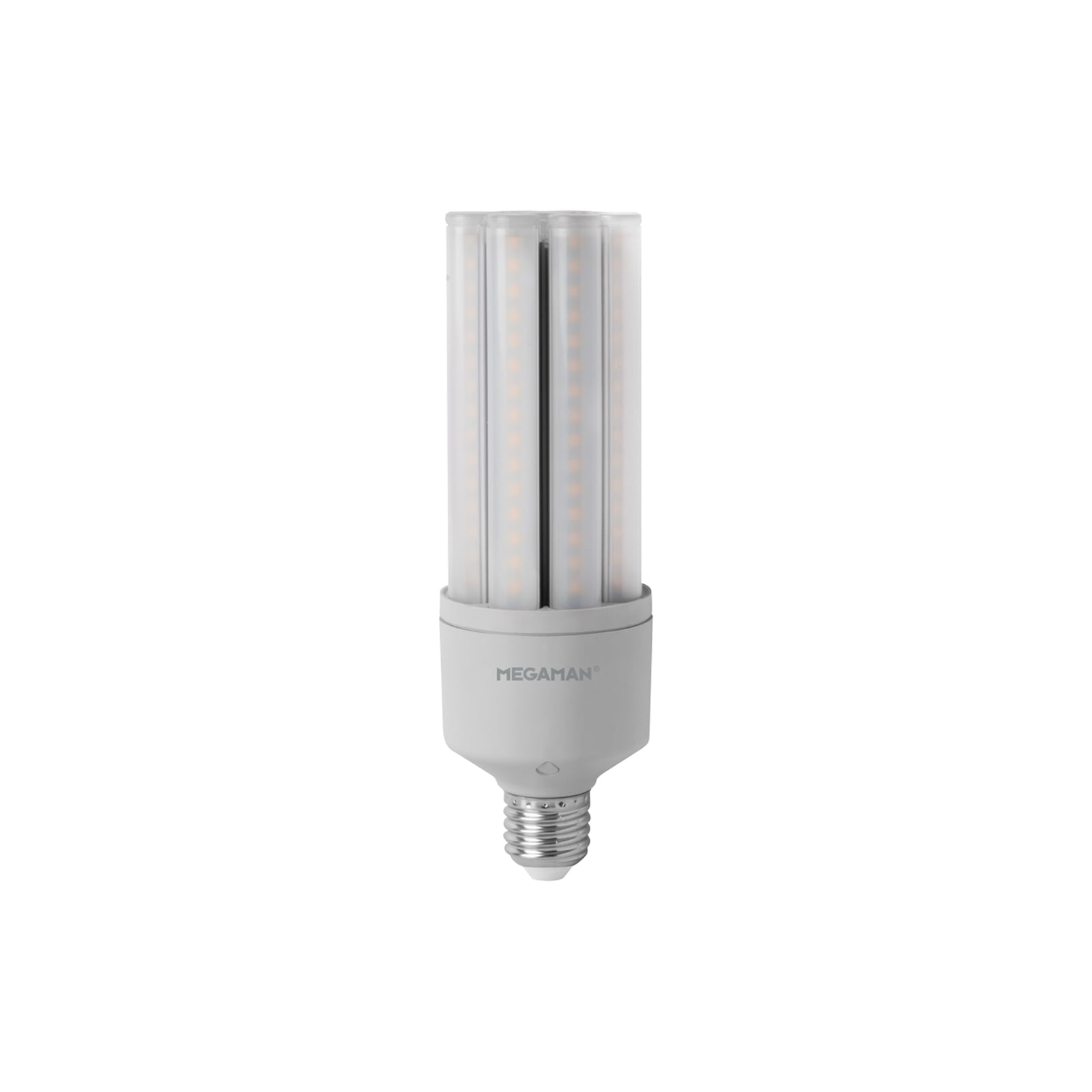 LED-pære Clusterlite E27 29W 4200lm 4000K opal fra MEGAMAN for industriell belysning