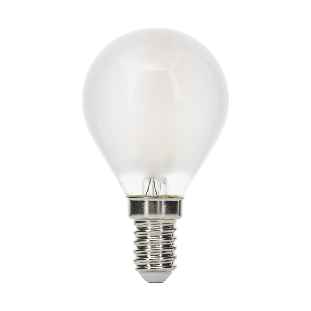 LED-pære dråpeform E14 5W 540lm 2700K matt dimbar - ORION bakside