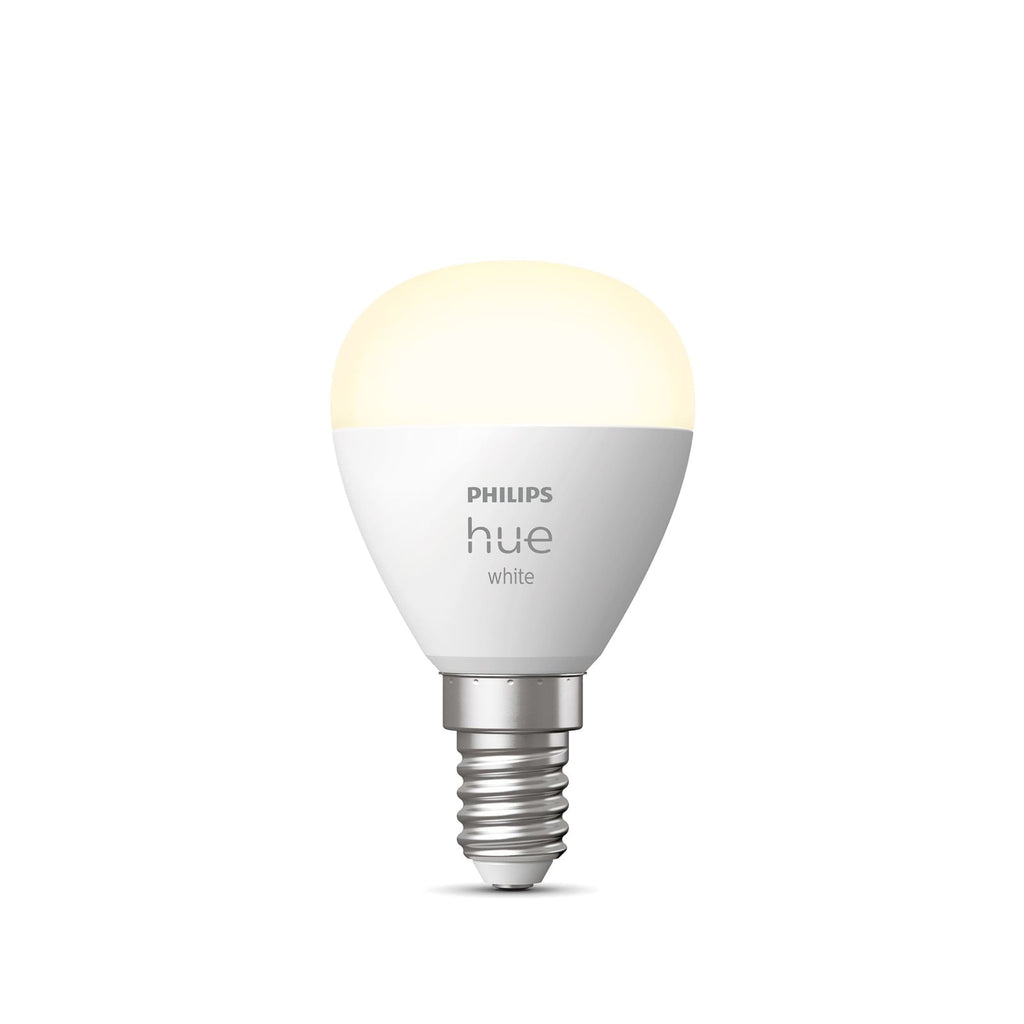 Nærbilde av LED-pære E14 dråpeform 5,7W 2700K dimbar Philips Hue