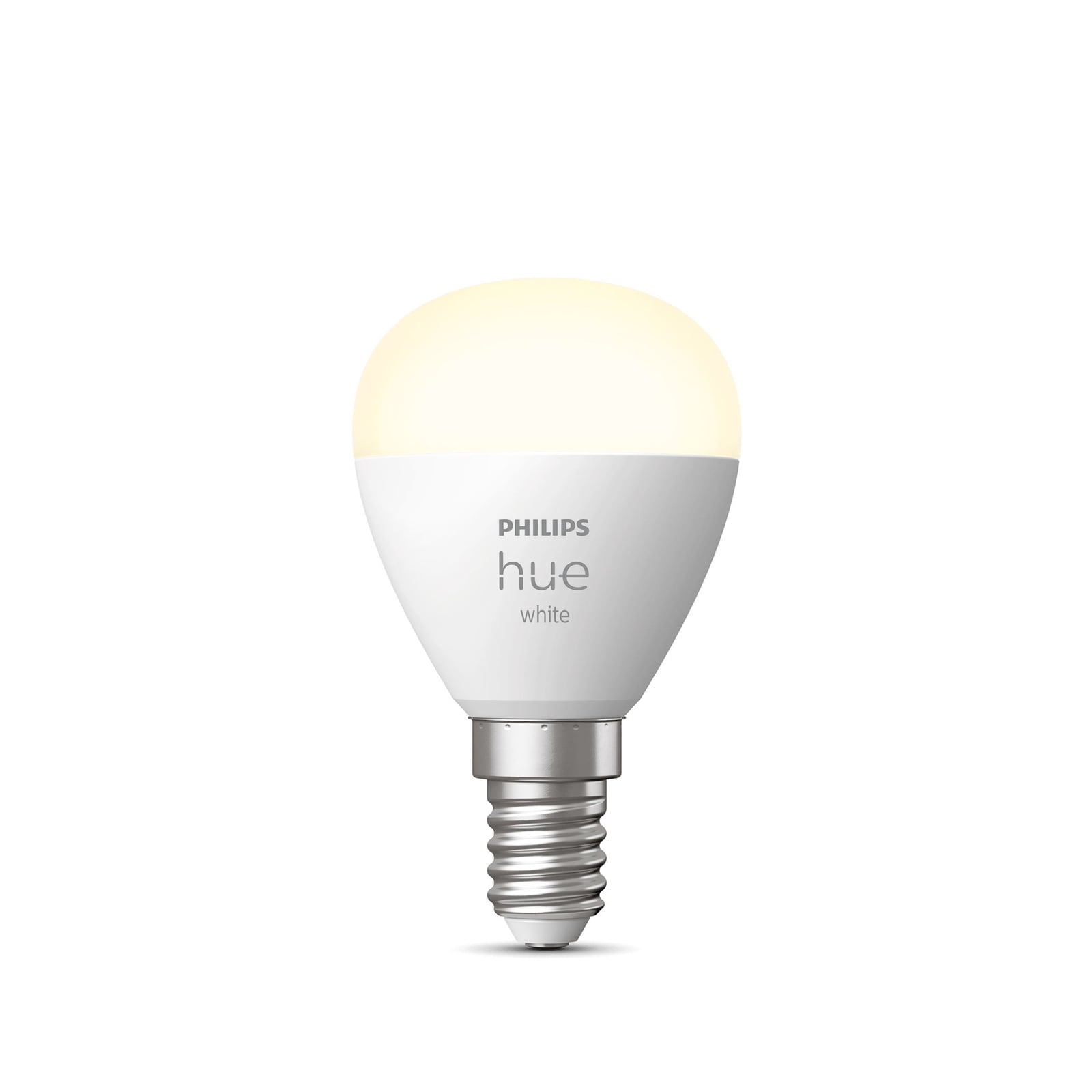 Nærbilde av LED-pære E14 dråpeform 5,7W 2700K dimbar Philips Hue