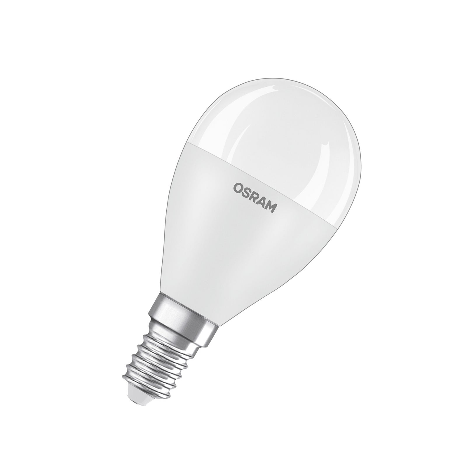 LED-pære E14 dråpeform matt 7,5W 4000K nøytralhvit OSRAM nærbilde