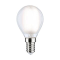 LED-pære E14 dråpeform 6,5W 4000K matt Paulmann forfra