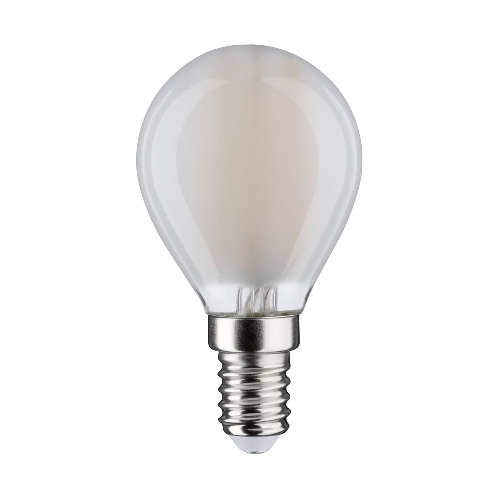 LED-pære E14 dråpeform 6,5W 4000K matt Paulmann bakside