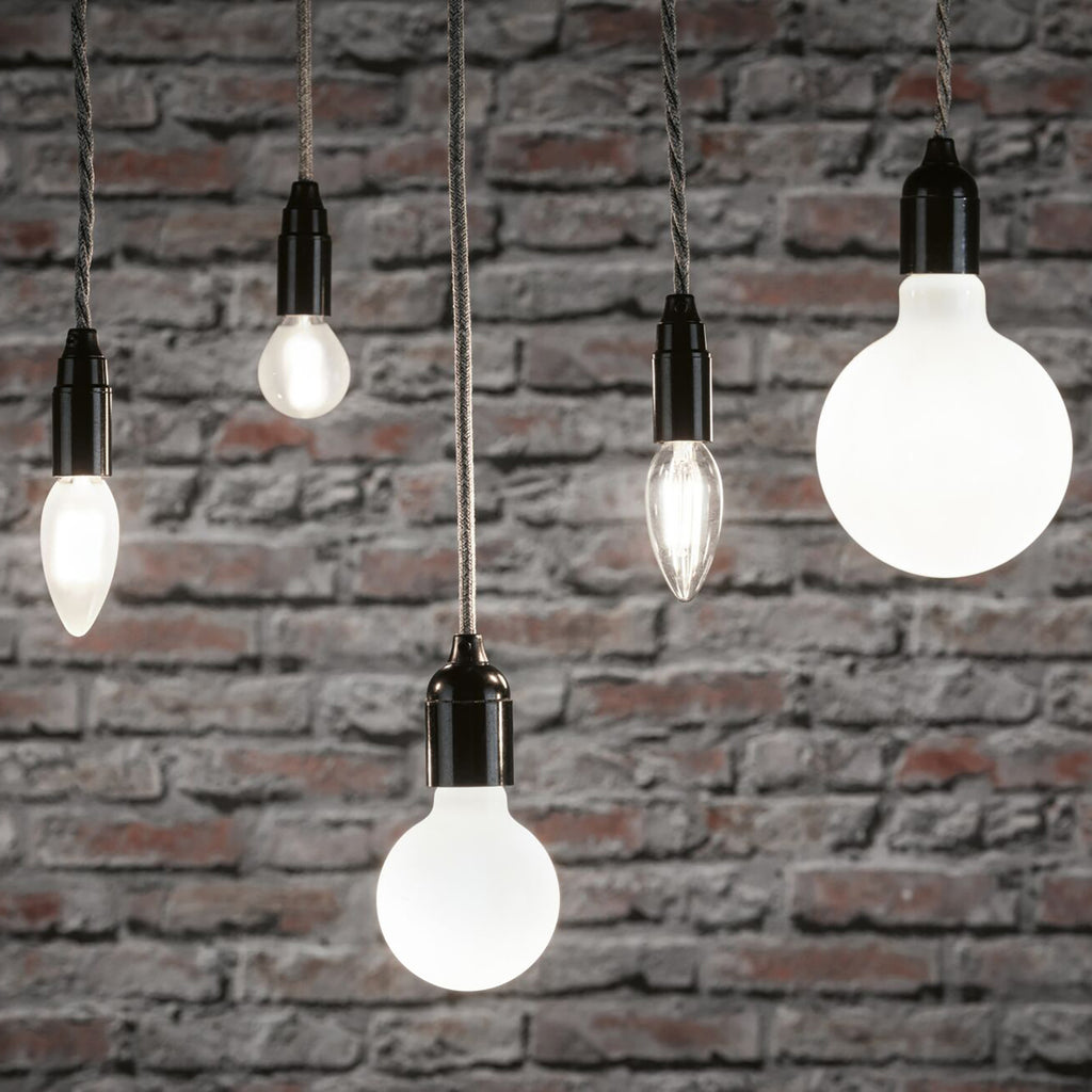 LED-pære E14 dråpeform 6,5W 4000K matt Paulmann nærbilde