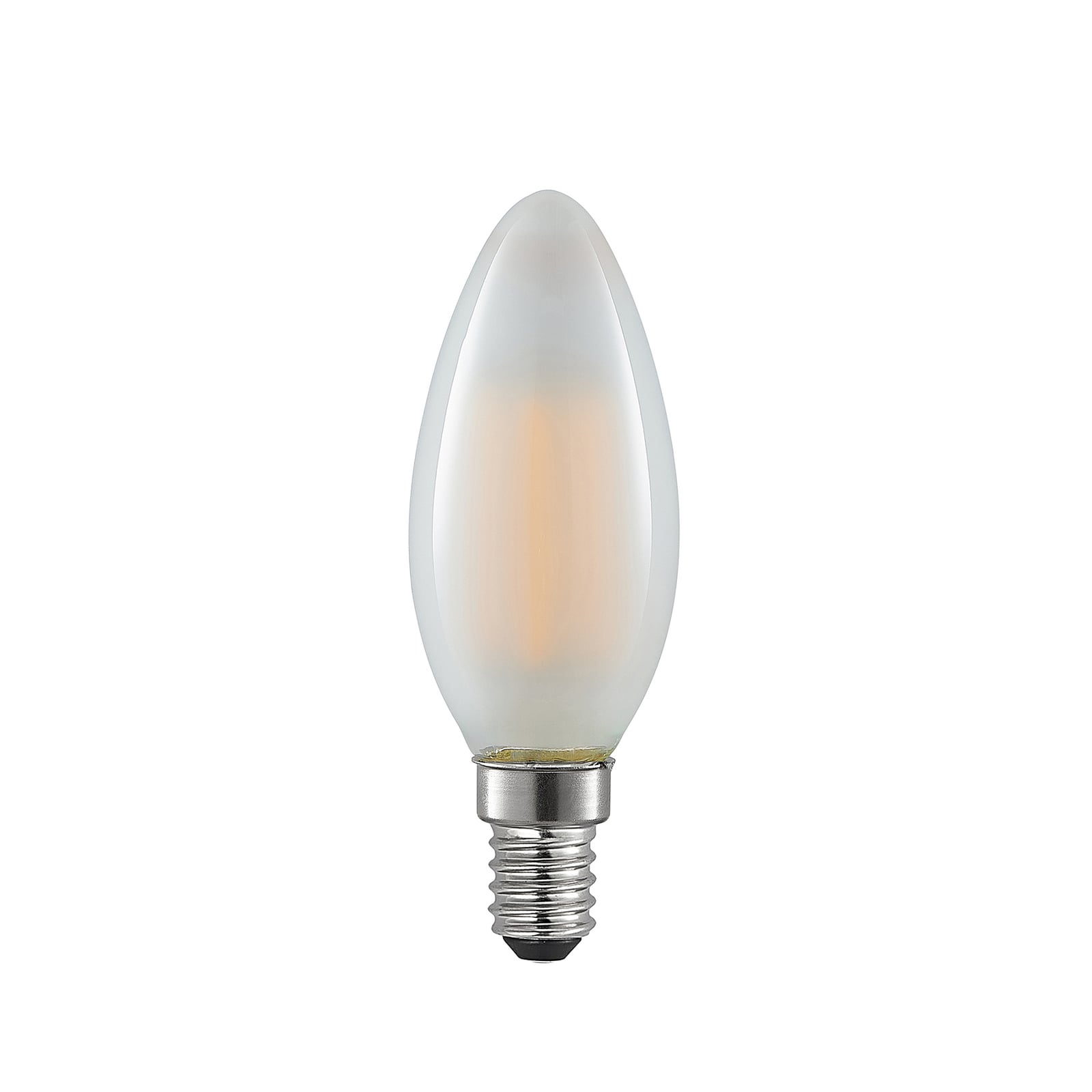 LED-pære E14 kronelysform 4W 2700K dimbar matt 3-pk - Arcchio bakside