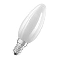 LED-pære E14 kronelysform Classic B 5,9W 2700K matt - OSRAM forfra