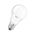 LED-pære E27 10W 2700K matt 1055lm 3-pakning OSRAM forfra