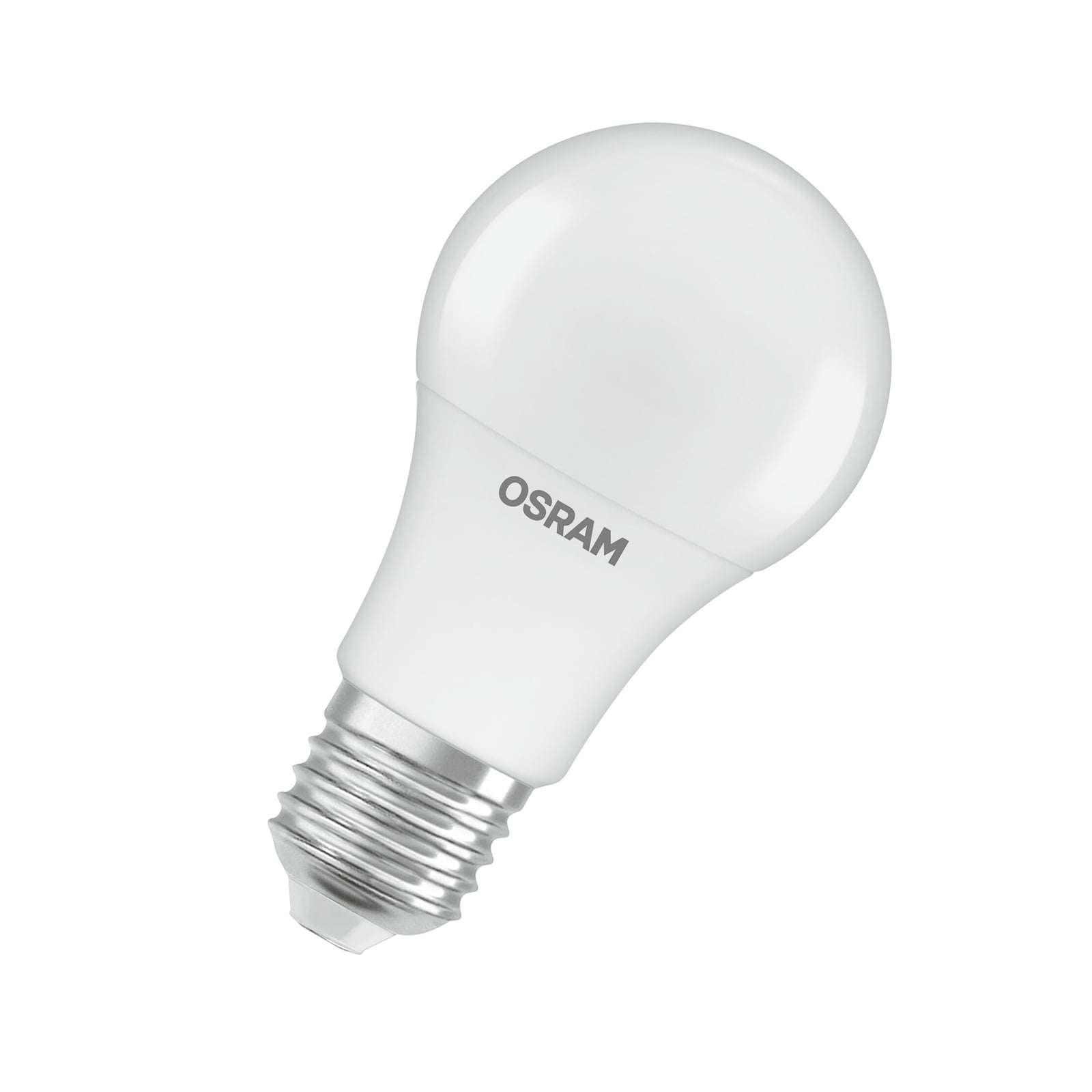 LED-pære E27 10W 4000K nøytralhvit matt 1055 lm OSRAM forfra