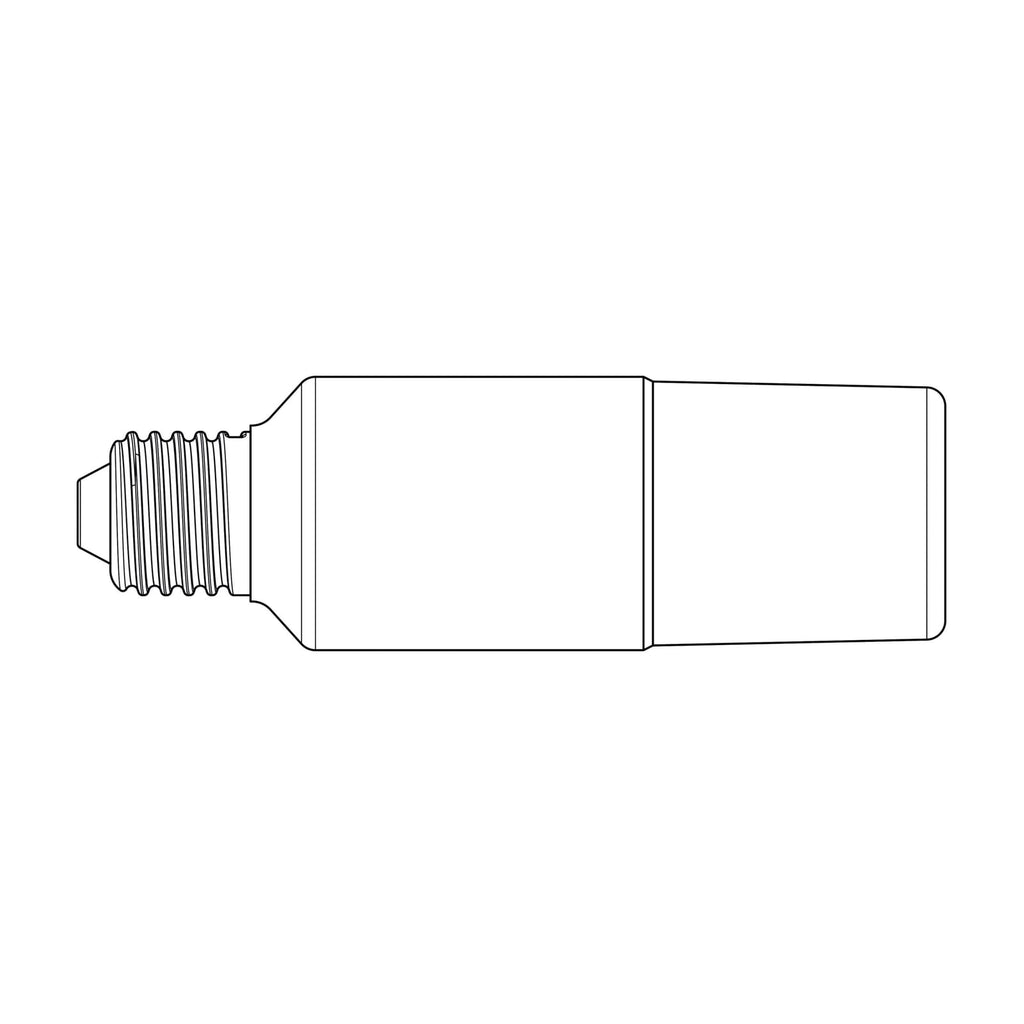 LED-pære E27 12W 1450lm 3000K varmhvit matt Maul detalj