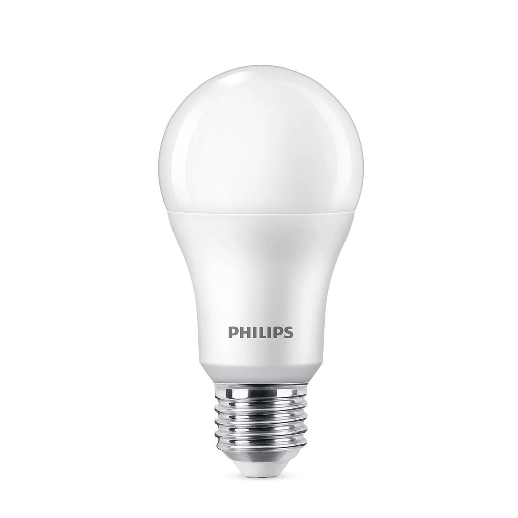 LED-pære E27 13W 1521lm 2700K matt 2-pakning - Philips emballasje