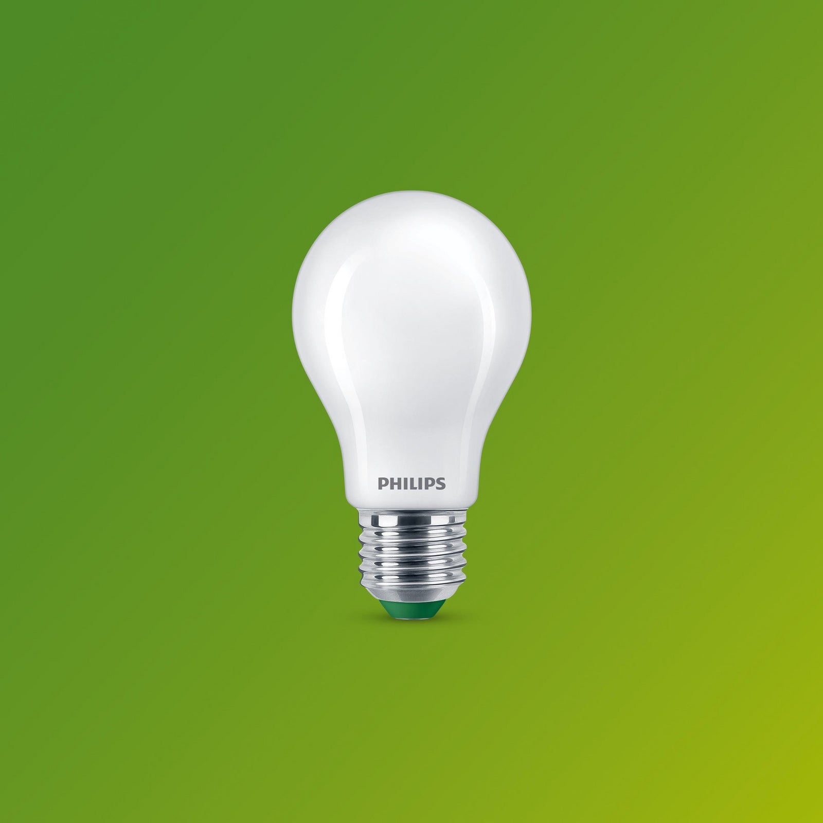 Detalj av LED-pære E27 4W 840lm 2700K opal 6-pakning - Philips