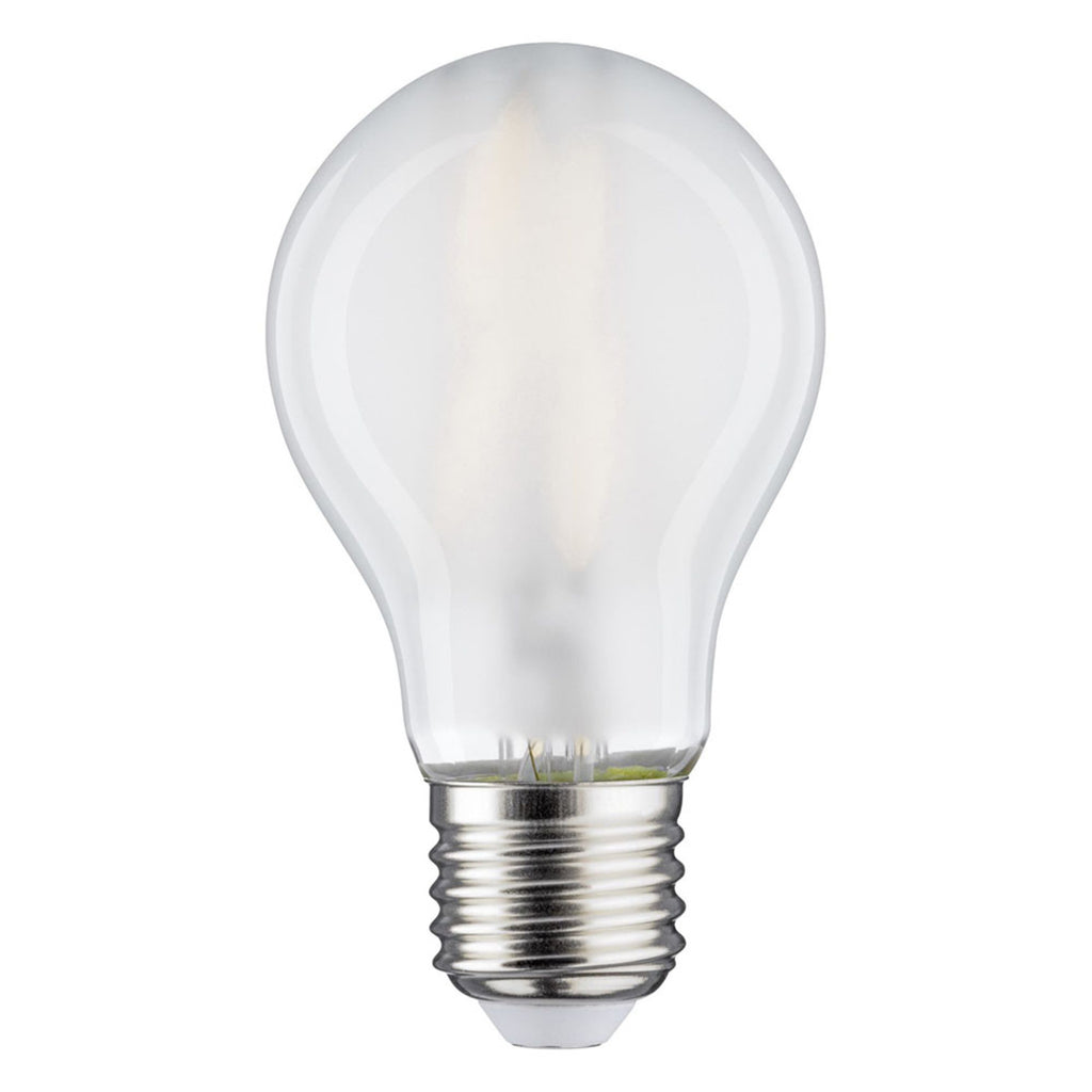Bakside av LED-pære E27 7,5W 6500K 806lm dimbar matt Paulmann