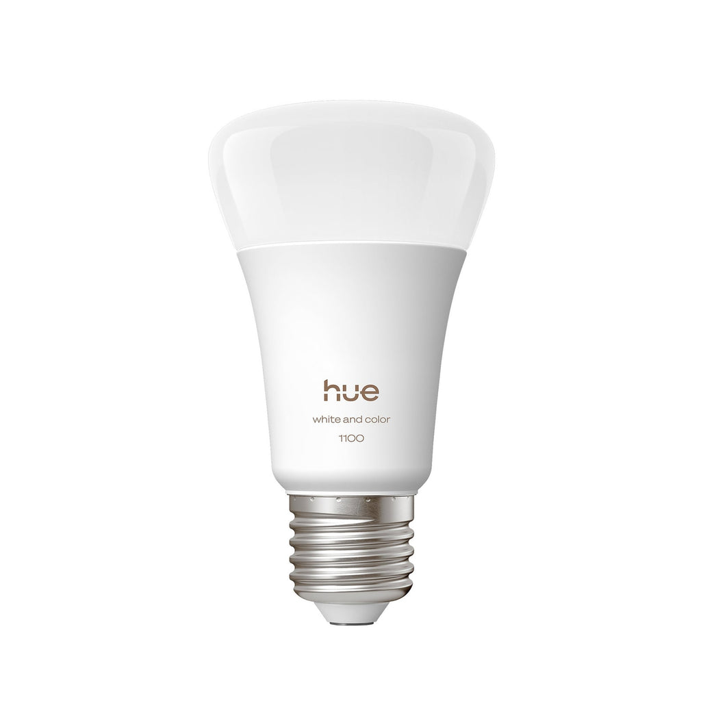 Nærbilde av LED-pære E27 8,1W 1100 lm RGB CCT dimbar 2-pakning - Philips Hue