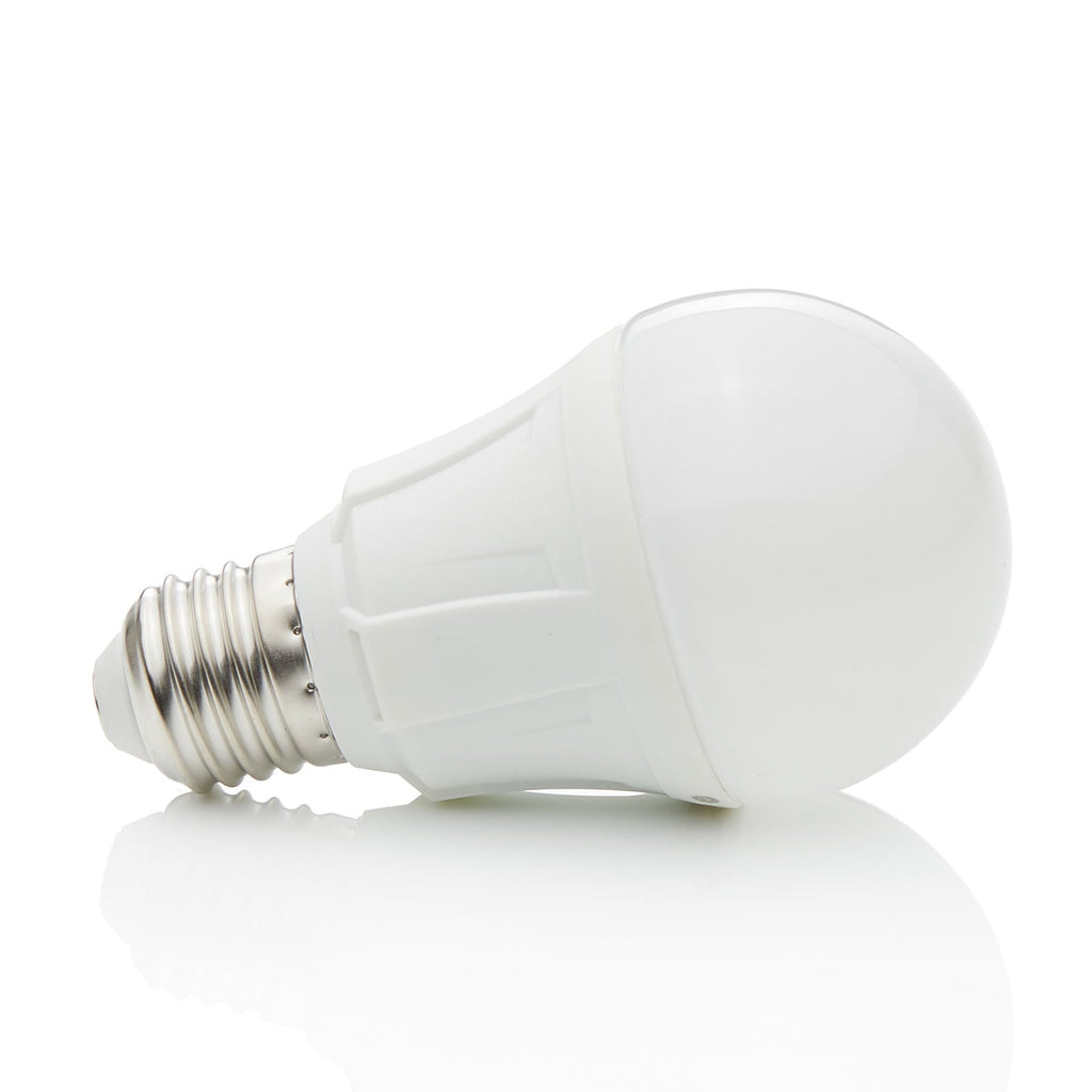 LED-pære E27 8,5W pæreform matt 3000K 806 lm - Lindby forfra