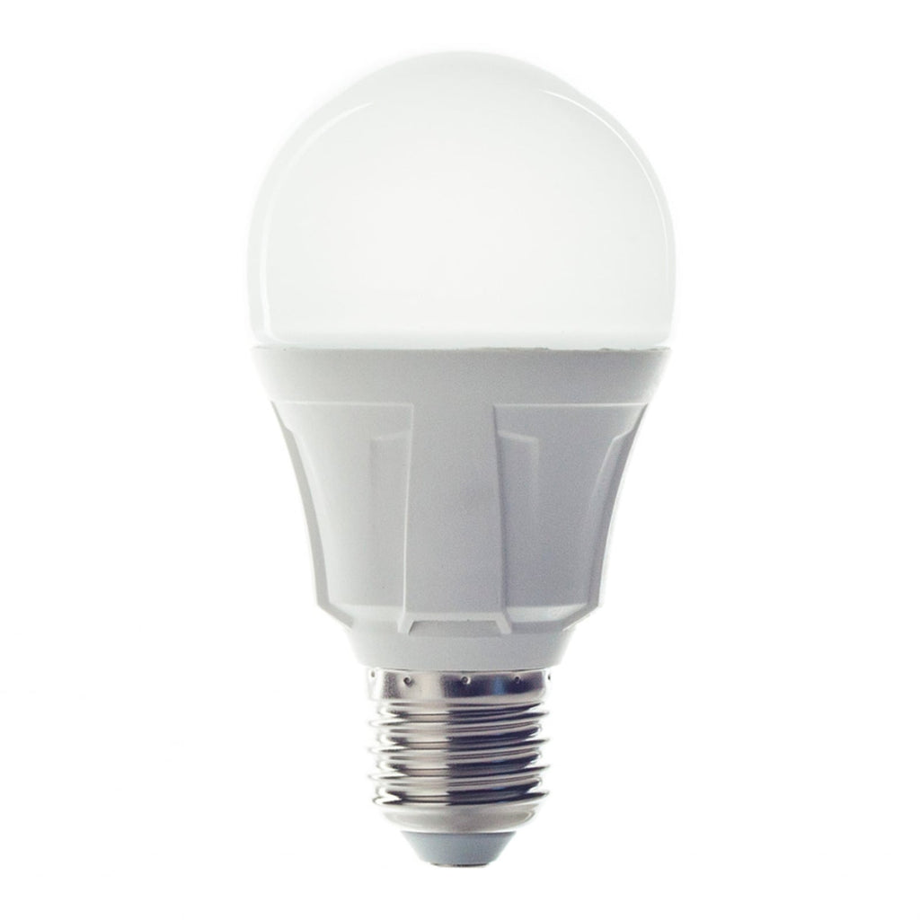LED-pære E27 8,5W pæreform matt 3000K 806 lm - Lindby bakside