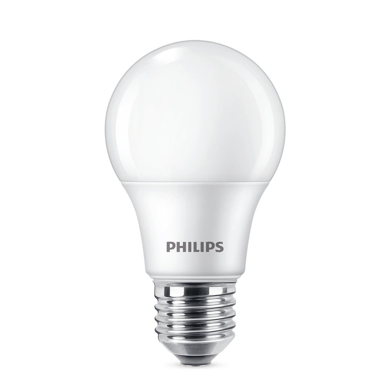 LED-pære E27 8W 806lm 2700K varmhvit matt 2-pakning Philips side