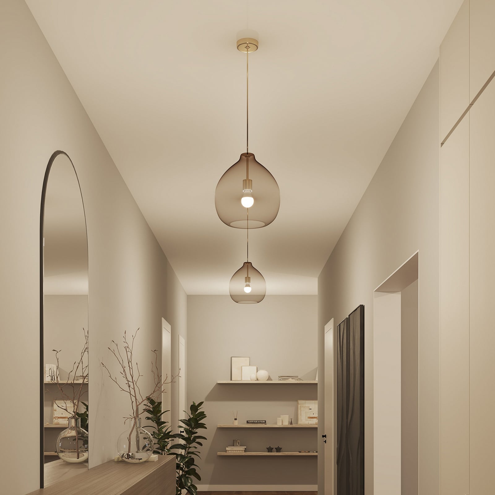 LED-pære E27 8W pæreform RGB CCT dimbar 3-pakning - Philips Hue bakside