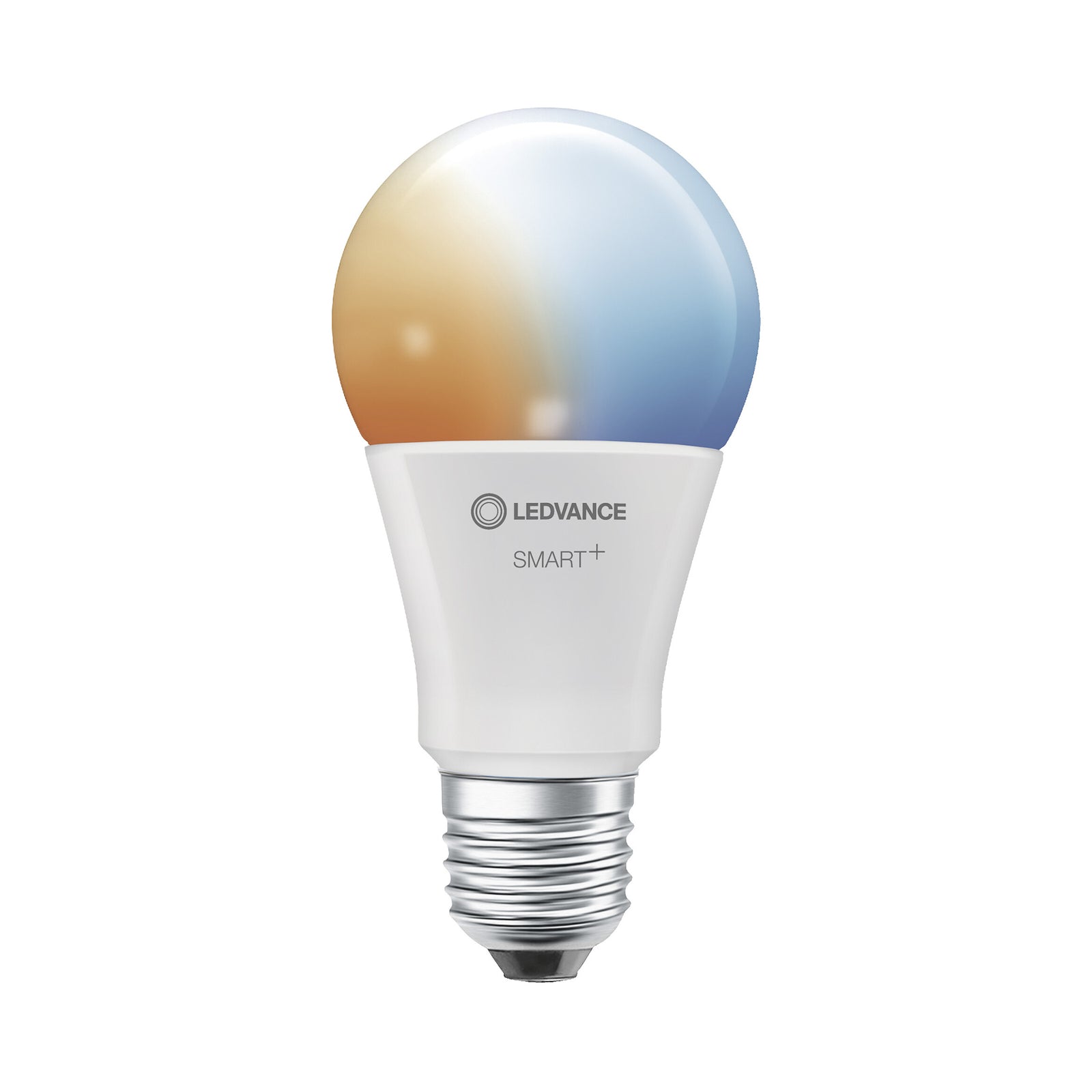 LED-pære E27 9,5W CCT dimbar matt 1055lm WiFi - LEDVANCE SMART+ forfra