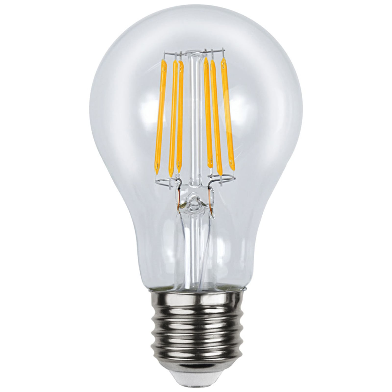 LED-pære E27 A60 3,5W 2700K klar AC/DC 12-24V - STAR TRADING nærbilde