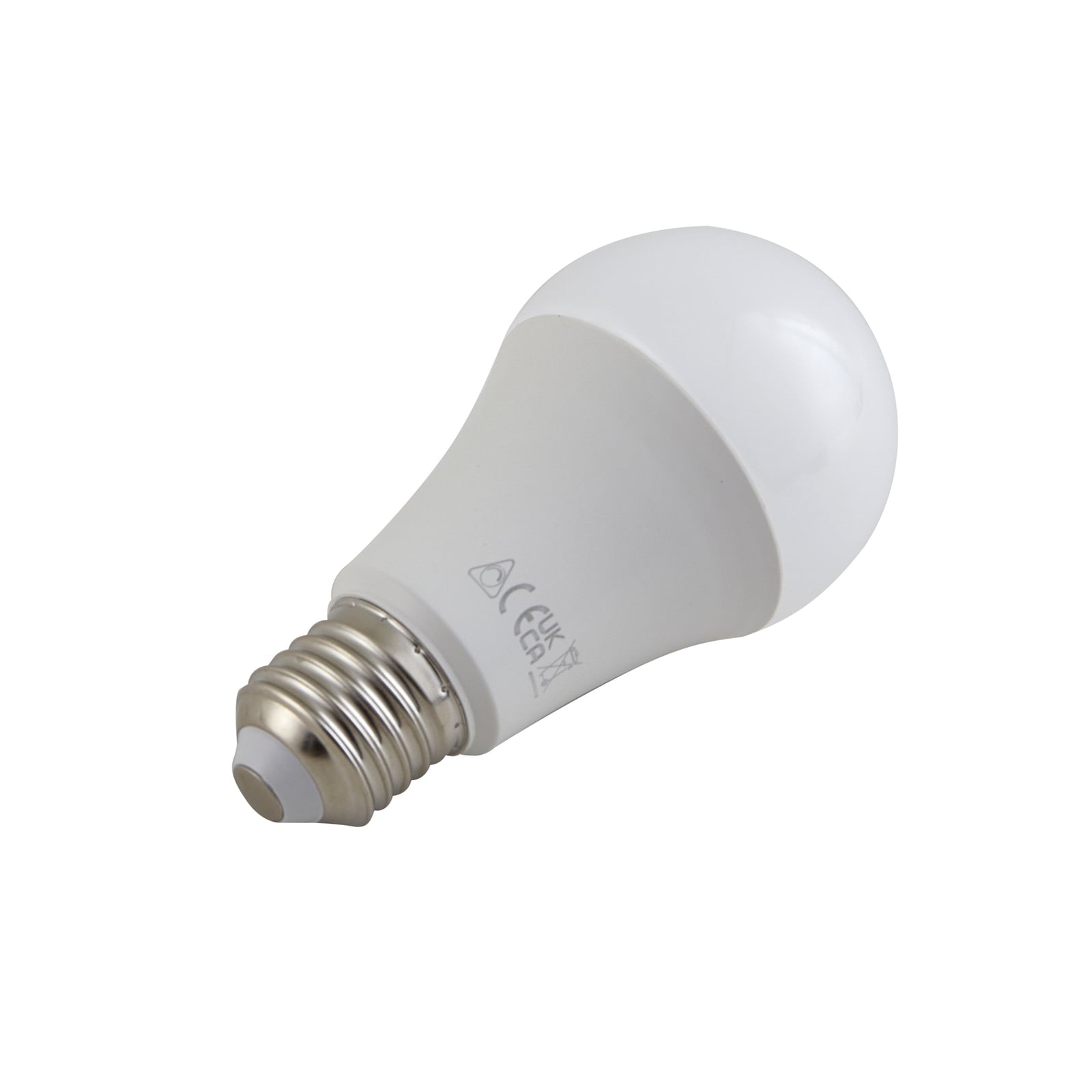 Nærbilde av LED-pære E27 A60 3,8W 4000K 806lm opal