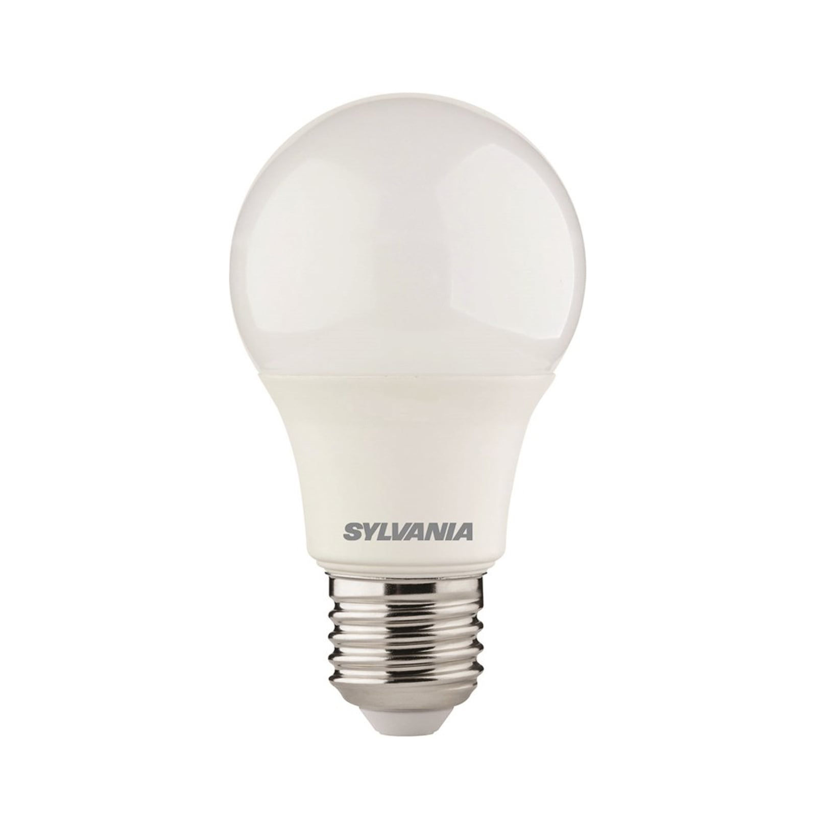 LED-pære E27 A60 8W 4000K nøytralhvit opal - Sylvania for energieffektiv belysning