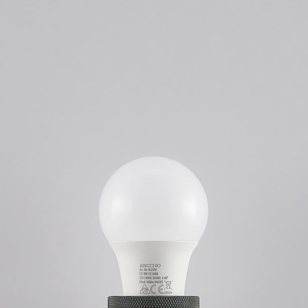 Nærbilde av LED-pære E27 A60 8W opal 3000K 806 lm - Arcchio