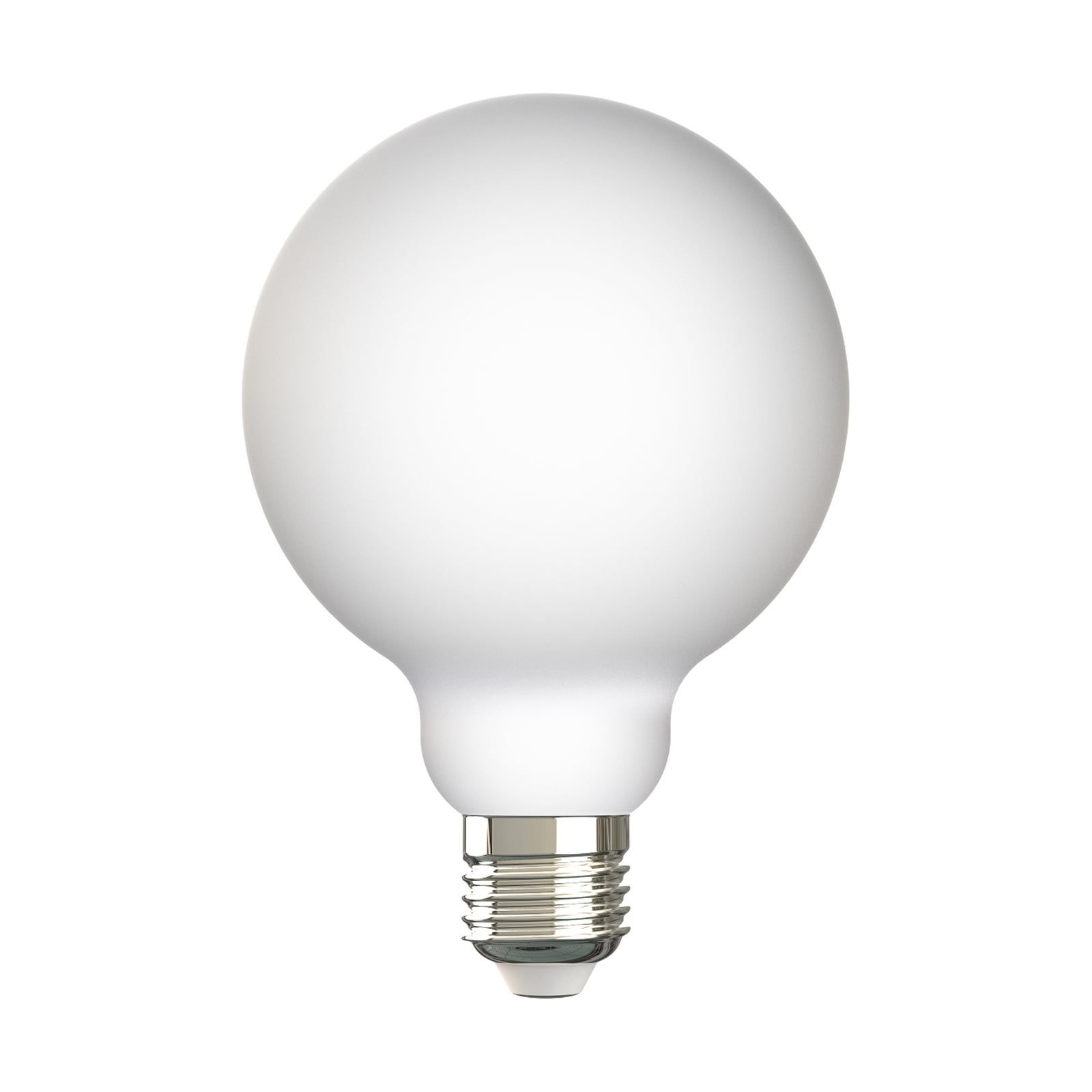 LED-pære E27 G95 globe 7W 2700K opal porselen Arcchio forfra