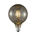 LED-pære E27 globe Ø12,5 cm 4W 1800K dimbar konfetti fra Lucande