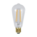 LED-pære E27 ST64 3,6W 2100K klar dimbar forfra