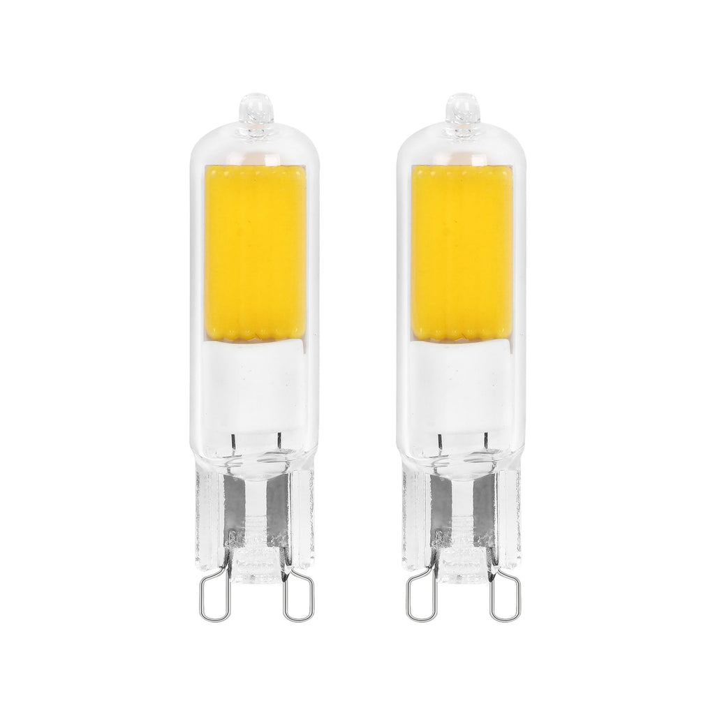 LED-pære G9 2,2W 3000K 250 lm klar 2-pakning Arcchio forfra