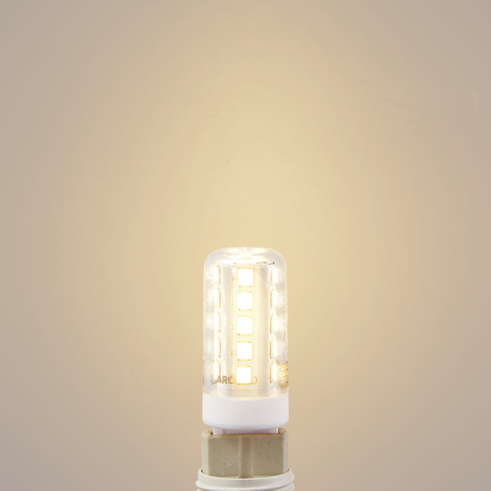 LED-pære G9 2,6W klar 2700K varmhvit 485 lm - Arcchio sideprofil